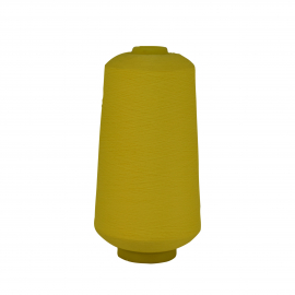 Текстурована нитка 150D/1 №384 Жовтий в Антрациті