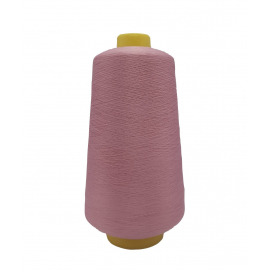 Текстурированная нитка  150D/1 №153 грязно-розовый в Антраците