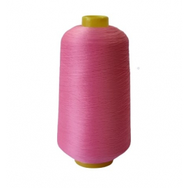 Текстурированная нитка 150D/1 №160 ярко-розовый в Антраците