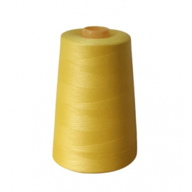 Швейная нитка 50/2, 5000ярд №384 желтый в Антраците
